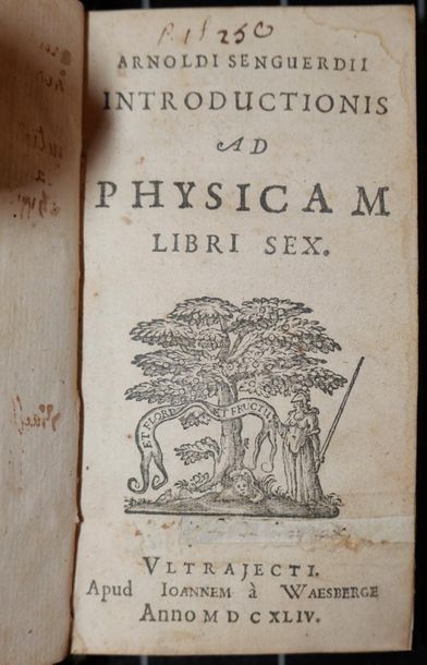 null 
Arnoldus SENGUERDIUS - Introductionis ad physicam libri sex.
Ultrajecti [=...