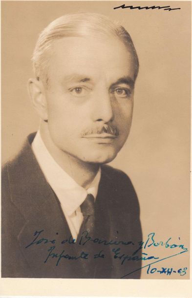 null 
José Eugenio de BAVIERA Y BORBÓN (Madrid, 1909 - Nice, 1966), INFANTE DE ESPAñA...