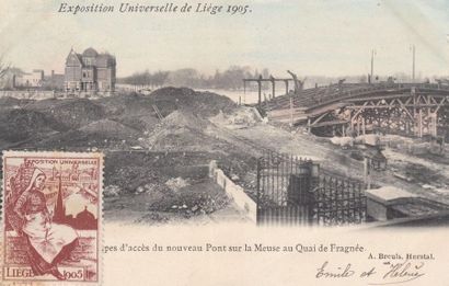 null 
LIÈGE & Exposition de Liège. Environ 160 cartes postales.

