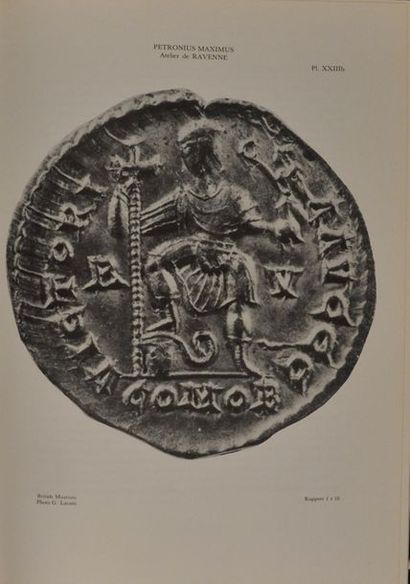 null 
Guy LACAM - La Fin de l'empire romain et le monnayage or en Italie. 455-493.
Luzern,...