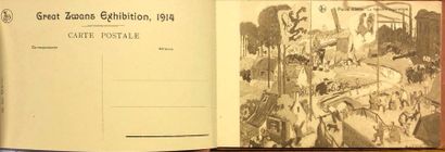 null 
BRUXELLES. Great Zwans Exhibition 1914. Carnet de 12 cartes postales.
 Nels,...