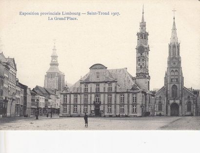 null 
FLANDRE : La Côte, Anvers (10), Saint-Trond (6). Environ 75 cartes postale...