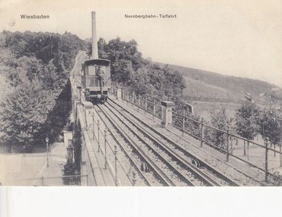 null 
ALLEMAGNE. Environ 180 cartes postales, la plupart avant 1914.

Wiesbaden,...