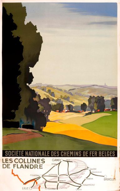 null 
Herman VERBAERE / F. PONTHIER - Lot de 6 affiches pour La Société nationale...