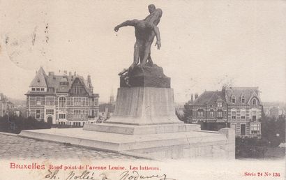 null 
BRUSSELS CITY. Approximately 170 postcards, many old ones of the Berlaymont...