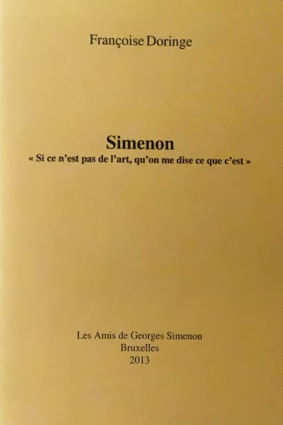 null 
[SIMENON] IMPORTANT LOT DE REVUES, contenant soit des publications de Simenon,...