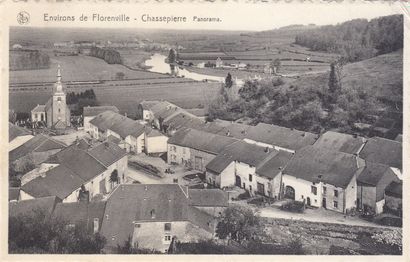 null 
PROVINCE DE LUXEMBOURG. Environ 100 cartes postales, époques diverses.

