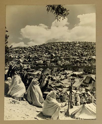 null 
MOROCCO. 20 anonymous black and white photographs.

300 x 243 mm. Uncaptioned...
