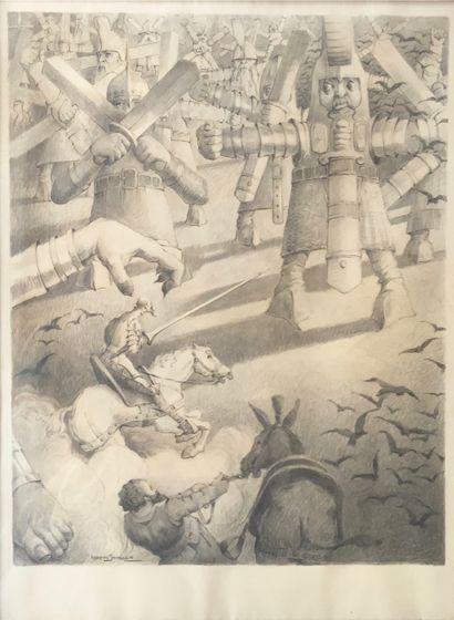 JANSSEN 
Ludovic JANSSEN (LIÈGE, 1888 - 1954) - Untitled.

Drawing. 775 x 555 mm....