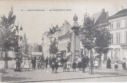 null 
SAINT-NICOLAS. 19 postcards circulated before 1910, including 5 castles.

