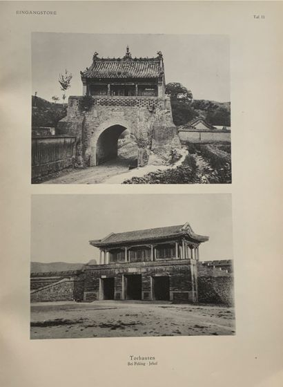 null 
[CHINA] Ernst BOERSCHMANN - Chinesische Architektur. 340 Tafeln in Lichtdruck:...