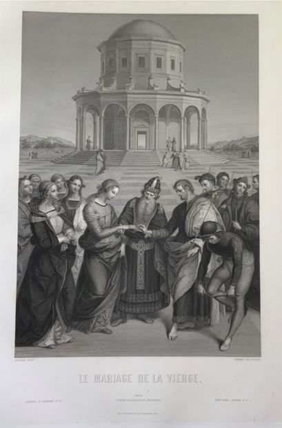 null 
[RAPHAËL] - Les Vierges de Raphael, gravées par les premiers artistes français....