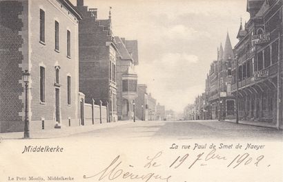 null 
MIDDELKERKE. About 100 postcards having circulated before 1910.

