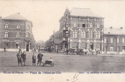 null 
BELGIQUE. Environ 85 cartes postales, dont plusieurs du Hainaut.

