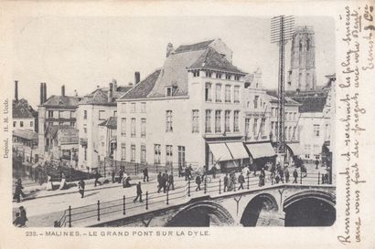 null 
ANTWERP, Mechelen (8). Set of 46 postcards, various periods.


