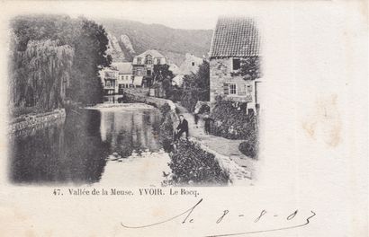 null 
ANHÉE (6) & vallée de la Meuse. Ensemble 21 cartes postales, époques diverses.

Anhée...
