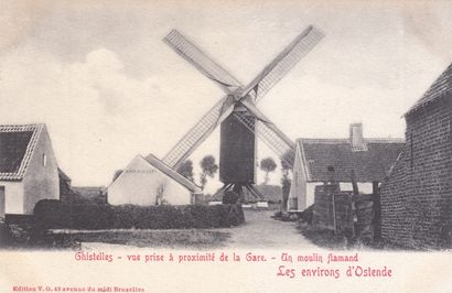 null 
LOMBARTZYDE (11) et GHISTELLES (16). Ensemble 27 cartes postales avant 1914.

Lombartzyde...