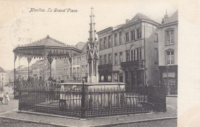 null 
NIVELLES. Set of 19 postcards having circulated before 1910.

ATTACHED:

-...