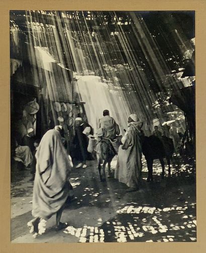null 
MOROCCO. 20 anonymous black and white photographs.

300 x 243 mm. Uncaptioned...