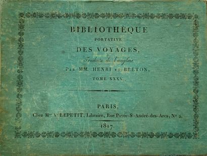 null 
[George MACARTNEY - Atlas. [Alone]. Portable library of travels. Volume XXXV.
Paris,...