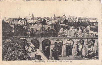 null 
GRAND DUCHY OF LUXEMBOURG. Approximately 120 semi-modern postcards having circulated,...