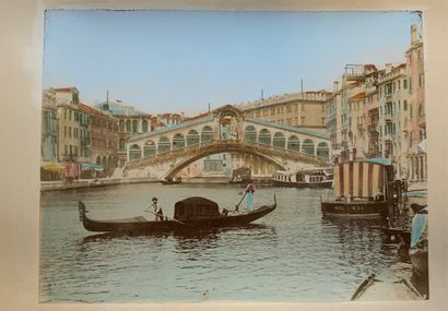 null 
Paolo SALVIATI - "Ricordo di Venezia".
Venezia, [Ca 1880]. 28 x 38 cm, publisher's...