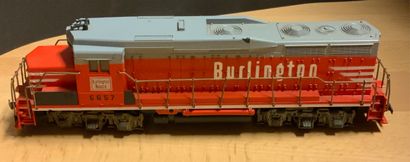 null 
[Diesel Locomotives] ATHEARN HO - Burlington Route GP-30 #5657 Diesel Locomotive.

With...