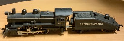 null 
[Steam Locomotives à vapeur] PENN LINE (?) HO BRASS - Pennsylvania #443 0-6-0...