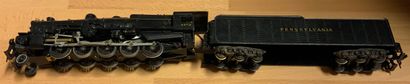 null 
[蒸汽机车] PENN LINE HO BRASS - Pennsylvania Decapod #5493 2-10-0 Steam Locomotive...