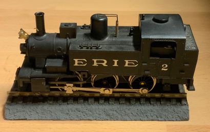 null 
[Steam Locomotives à vapeur] RIVAROSSI HO - Erie #2 0-6-0 Steam Locomotive.

Without...