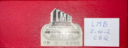 null 
[蒸汽机车] LMB MODELS HO BRASS - Chicago, Burlington & Quincy 4960 2-10-2 Steam...