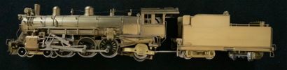 null 
[蒸汽机车] LMB MODELS HO BRASS - Chicago, Burlington & Quincy Railroad 4-6-2 Steam...