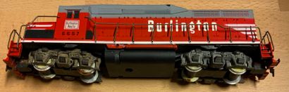 null 
[Diesel Locomotives ATHEARN HO - Burlington Route GP-30 #5657 Diesel Locom...