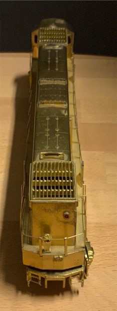 null 
[Diesel Locomotives ALCO MODELS HO BRASS - Union Pacific U-50-B Diesel Engine.

Unpainted....