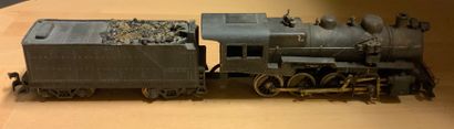 null 
[Steam Locomotives à vapeur] PENN LINE HO BRASS - Pennsylvania 2-8-0 Steam...
