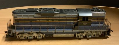 null 
[Locomotives Diesel Locomotives] ATHEARN HO - 3152 B & O GP9 # 740 Diesel Loco.

In...