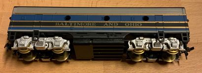 null 
[柴油机车机车] PENN LINE HO - Baltimore and Ohio Diesel Locomotive。A单元和B单元。

，没有...