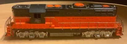 null 
[Diesel Locomotives PENN LINE HO - Milwaukee Road EMD GP7 Loco Diesel.

Without...