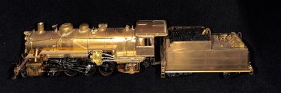null 
[蒸汽机车] LMB MODELS HO BRASS - Chicago Burlington & Quincy 2-8-2 Steam Locomotive...