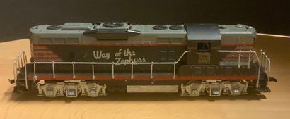 null 
[Diesel Locomotives] ATHEARN HO - Burlington Route Diesel Loco GP9.

"Way of...