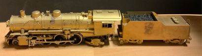 null 
[蒸汽机车] 西北短线（日本制造）HO BRASS - Class "Q-6" N.P. 4-6-2 Steam Locomotive & Tend...