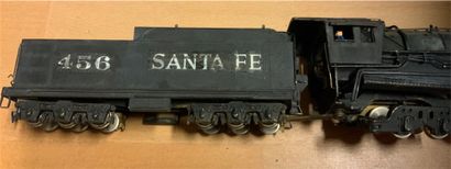null 
[STEAM LOCOMOTIVES À VAPEUR] UNITED SCALE MODELS HO - Santa Fe #456 2-8-4 Steam...