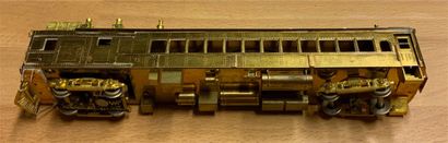 null 
[ELECTRIC LOCOMOTIVES ÉLECTRIQUES] UNIDENTIFIED BRAND HO BRASS MADE IN JAPAN...