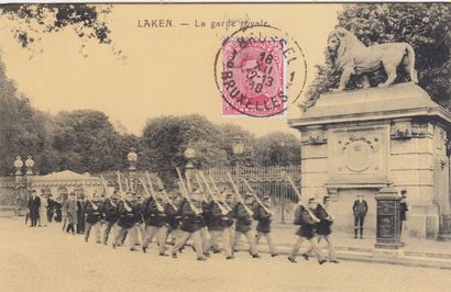 null 
布鲁塞尔和布拉班特。约有60张流通的明信片。

包括1张1916年在布鲁塞尔举行的 "社会展望博览会 "的卡片。
