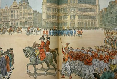 null 
Henri, comte CARTON DE WIART - La Belgique. Illustrations par JOB.
Bruxelles,...