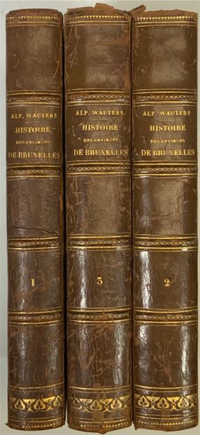 null 
[BRUXELLES] Alphonse WAUTERS - Histoire des environs de Bruxelles ou Description...