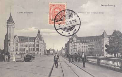 null 
GRAND-DUCHÉ DE LUXEMBOURG. 50 cartes postales ayant circulé.

