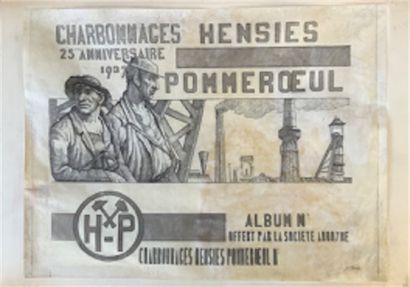 null 
Gustave PIERRE (VERDUN, 1875 - PARIS, 1939) - Charbonnages Hensies Pommeroeul....