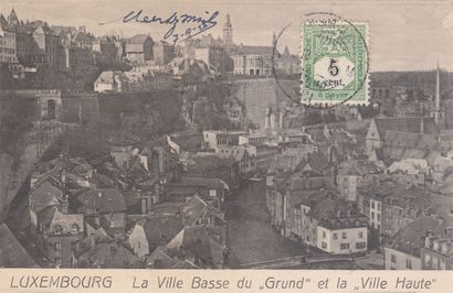 null 
GRAND DUCHY OF LUXEMBOURG. 50 postcards having circulated.

