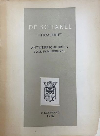 null 
DE SCHAKEL. Tijdschrift van de Antwerpse kring voor familiekunde = Périodique...